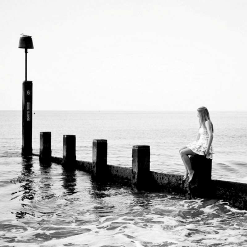 Открытка жду  вода  Ich vermisse dich 