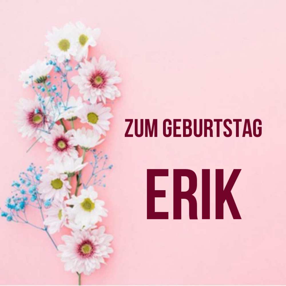 Картинка Zum Geburtstag, Erik