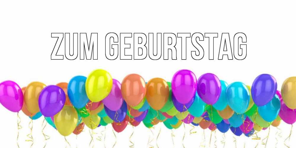 Картинка Zum Geburtstag, 