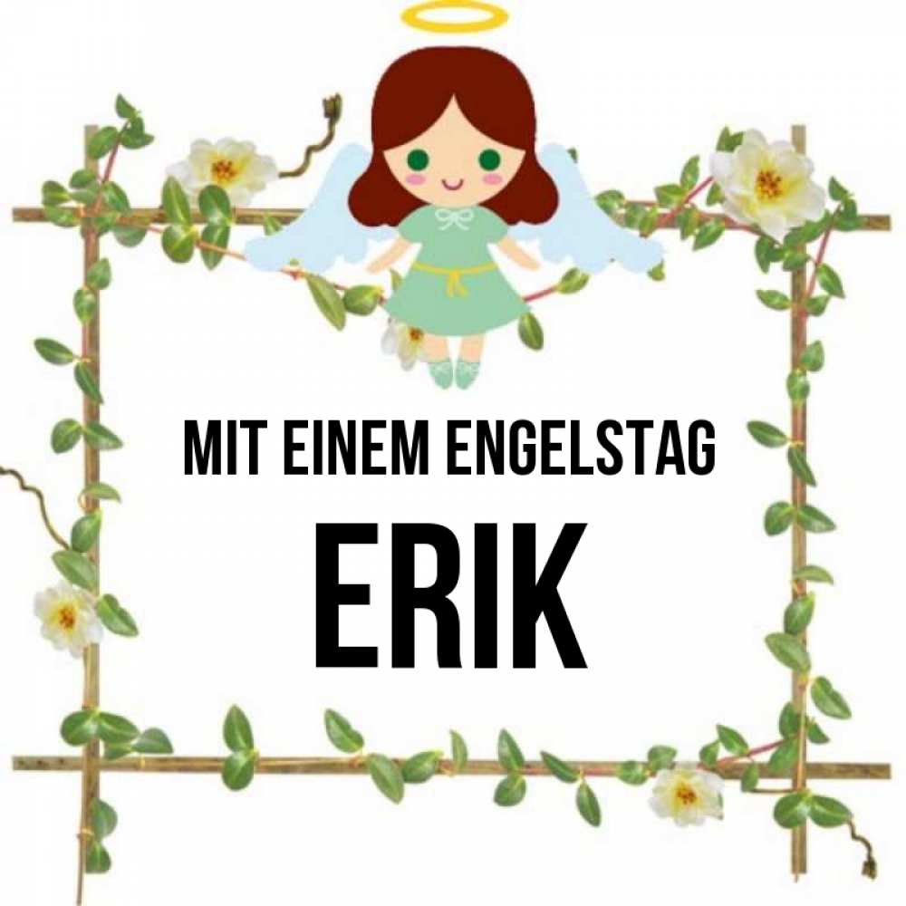 Картинка Mit einem Engelstag, Erik