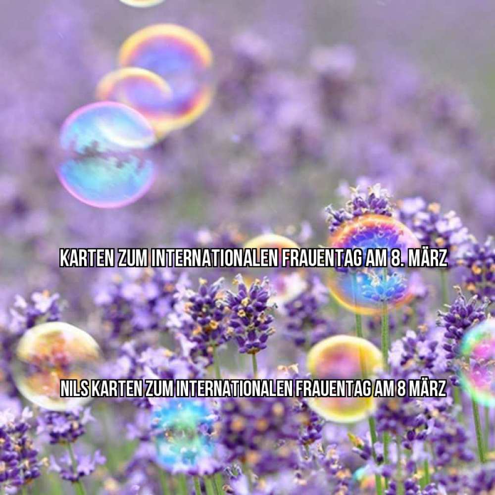 Картинка Karten zum Internationalen Frauentag am 8. März, Nils