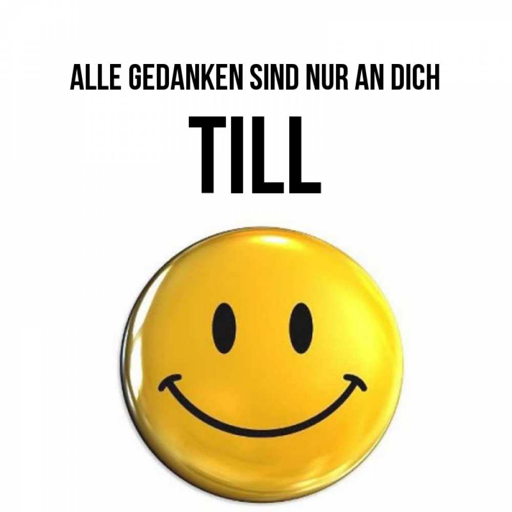 Картинка Alle Gedanken sind nur an dich, Till