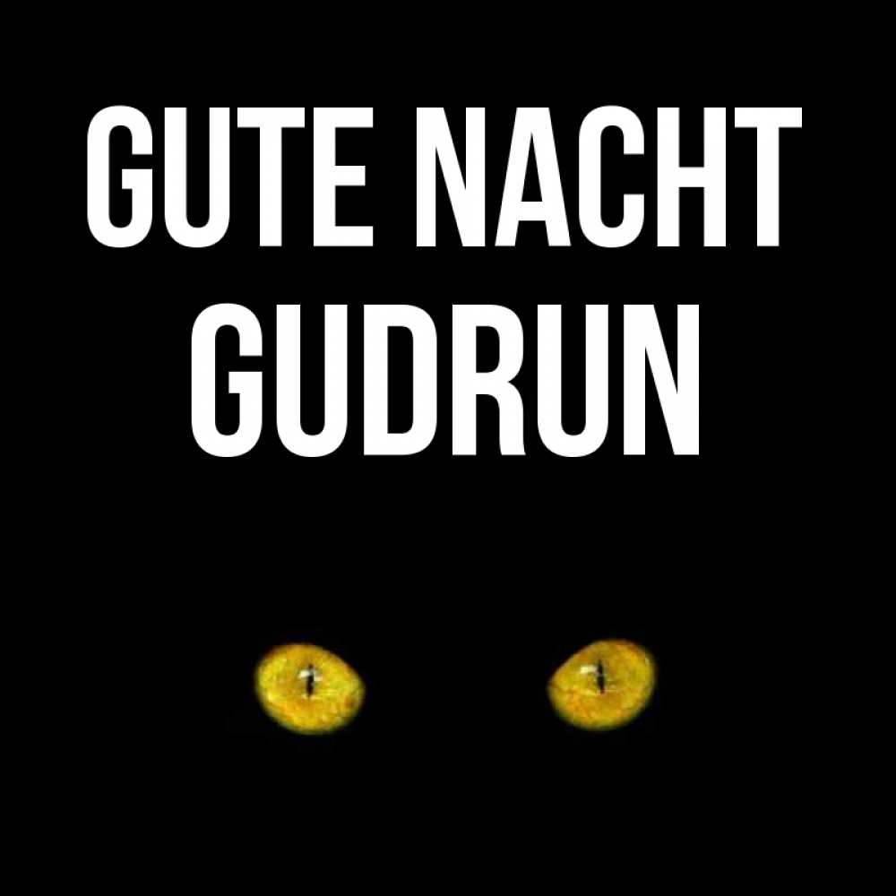 Открытка на каждый день с именем, Gudrun Gute Nacht сладких снов бесстрашный мой дружочек Прикольная открытка с пожеланием онлайн скачать бесплатно 