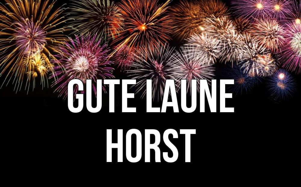 Открытка на каждый день с именем, Horst Gute Laune Фейрверг 1 Прикольная открытка с пожеланием онлайн скачать бесплатно 