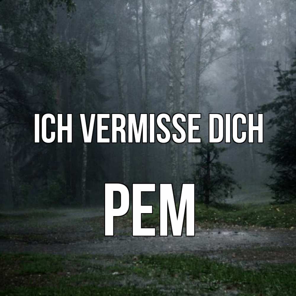 Открытка на каждый день с именем, Рем Ich vermisse dich одна и плохо мне Прикольная открытка с пожеланием онлайн скачать бесплатно 