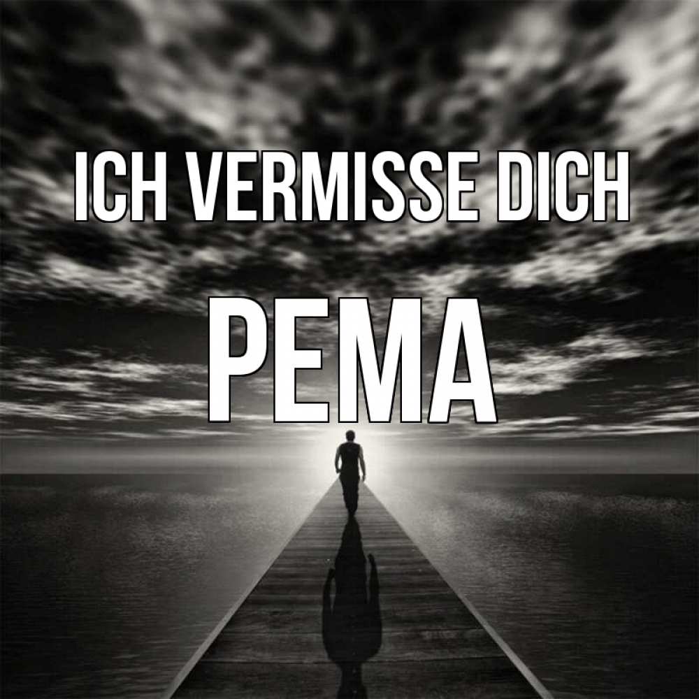 Открытка на каждый день с именем, Рема Ich vermisse dich к тебе Прикольная открытка с пожеланием онлайн скачать бесплатно 