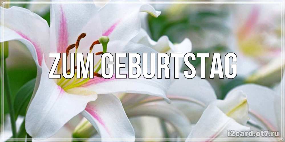 Картинка Zum Geburtstag, 