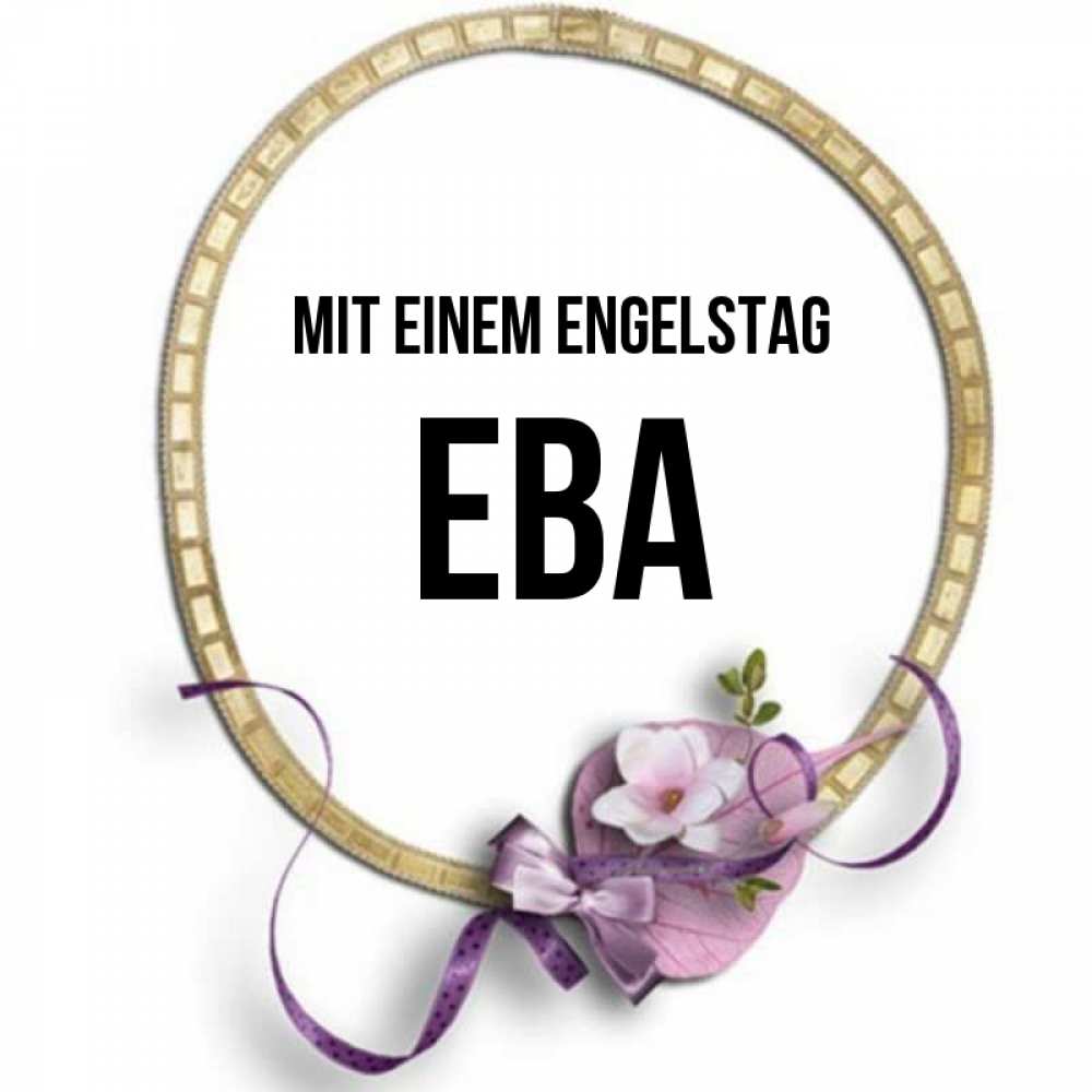Картинка Mit einem Engelstag, Ева
