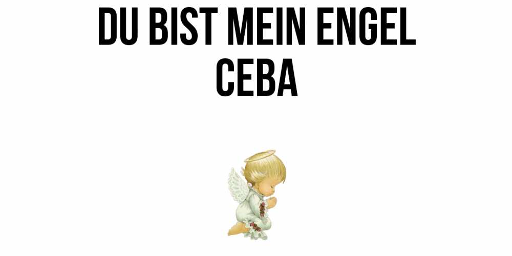 Открытка на каждый день с именем, Сева Du bist mein Engel ангел Прикольная открытка с пожеланием онлайн скачать бесплатно 