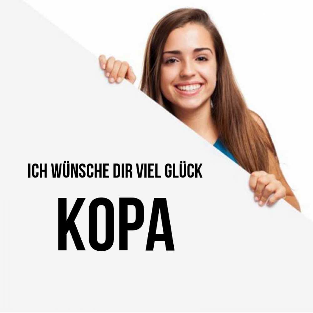 Открытка на каждый день с именем, Кора Ich wünsche dir viel Glück пусть тебе сегодня повезет Прикольная открытка с пожеланием онлайн скачать бесплатно 
