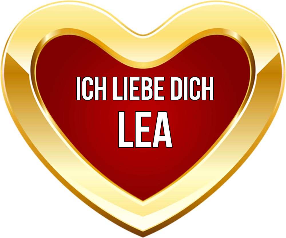 Открытка на каждый день с именем, Lea Ich liebe dich из краски Прикольная открытка с пожеланием онлайн скачать бесплатно 