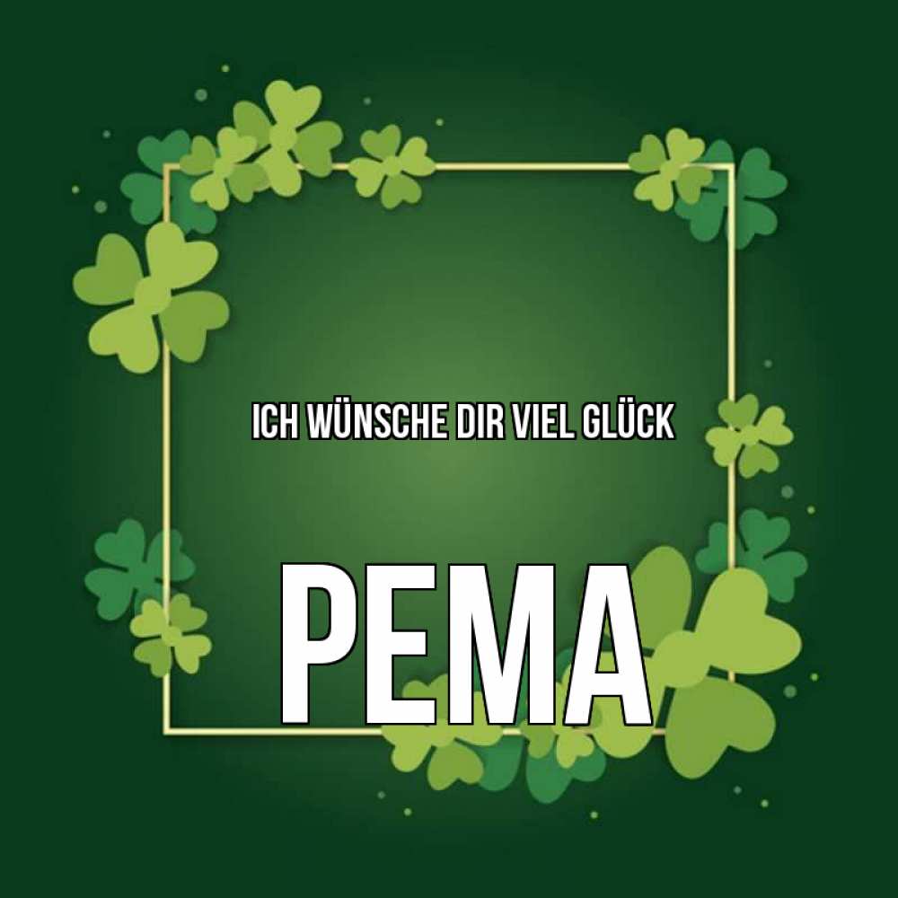 Открытка на каждый день с именем, Рема Ich wünsche dir viel Glück квадратная рамка 3 Прикольная открытка с пожеланием онлайн скачать бесплатно 