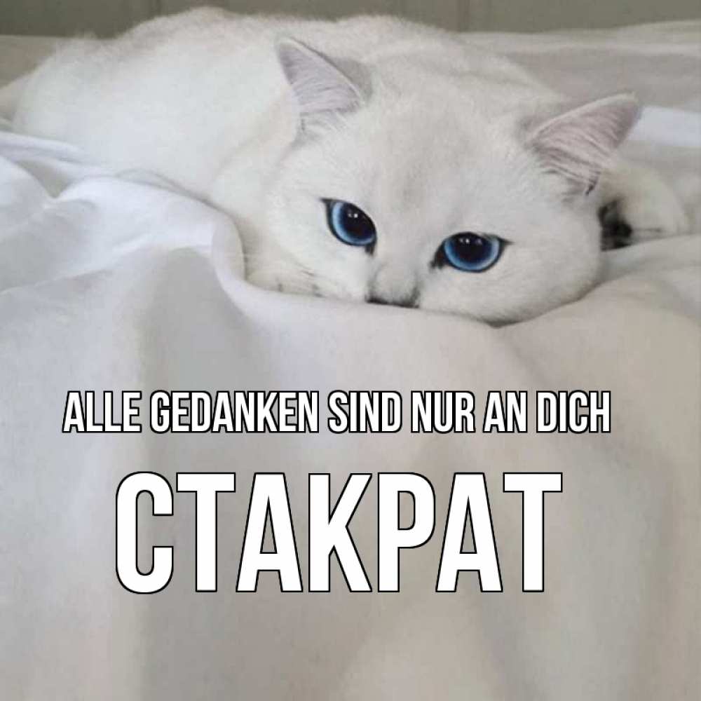 Открытка на каждый день с именем, Стакрат Alle Gedanken sind nur an dich я очень по тебе скучаю и тоскую Прикольная открытка с пожеланием онлайн скачать бесплатно 