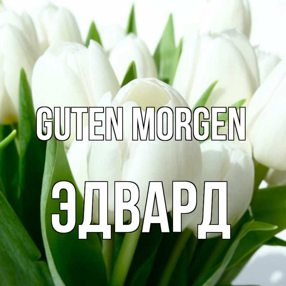Открытка на каждый день с именем, Эдвард Guten Morgen открытки на каждый день по именам Прикольная открытка с пожеланием онлайн скачать бесплатно 