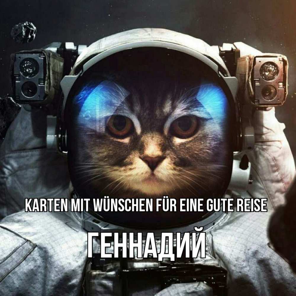 Открытка на каждый день с именем, Геннадий Karten mit Wünschen für eine gute Reise желает удачно добраться Прикольная открытка с пожеланием онлайн скачать бесплатно 