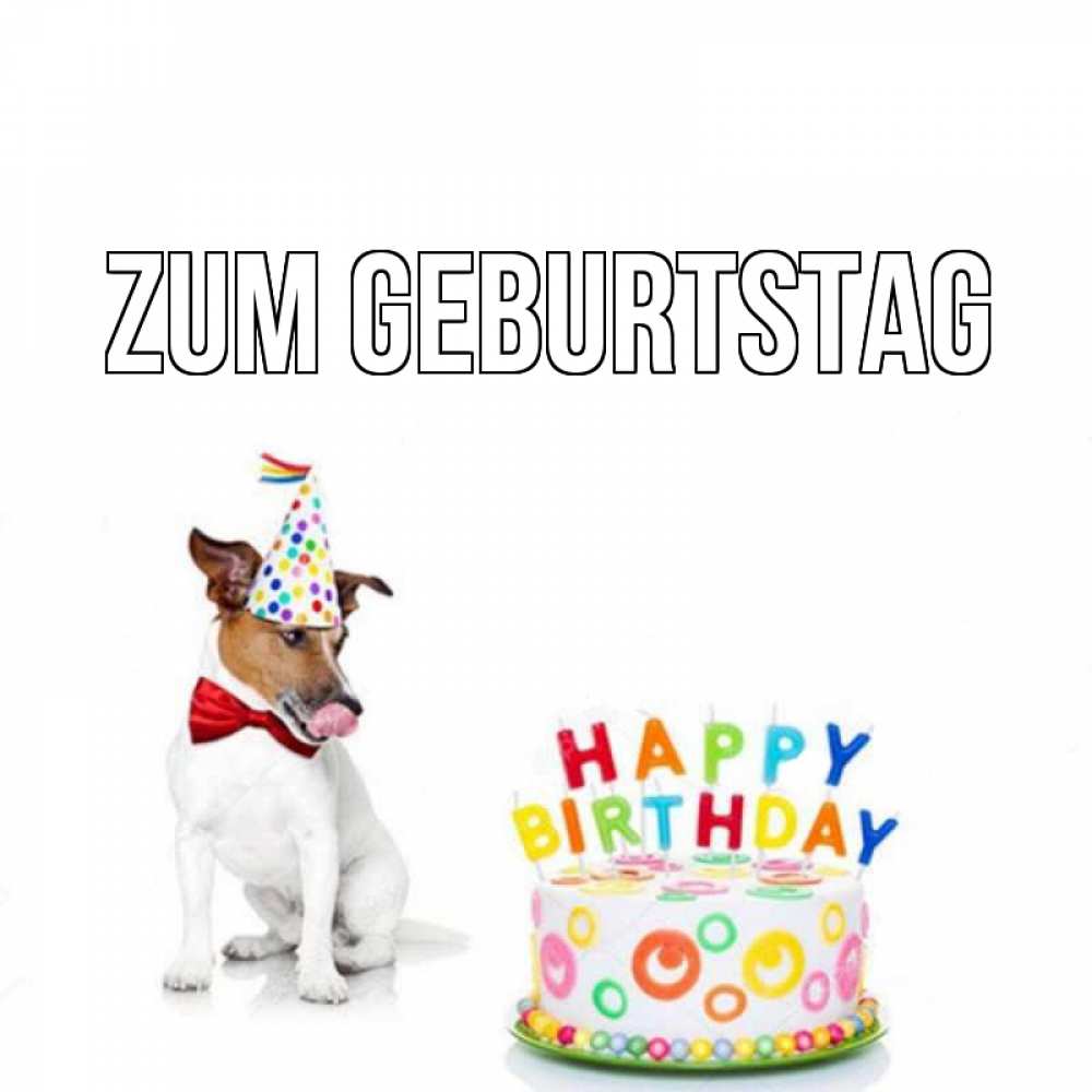 Картинка Zum Geburtstag, 