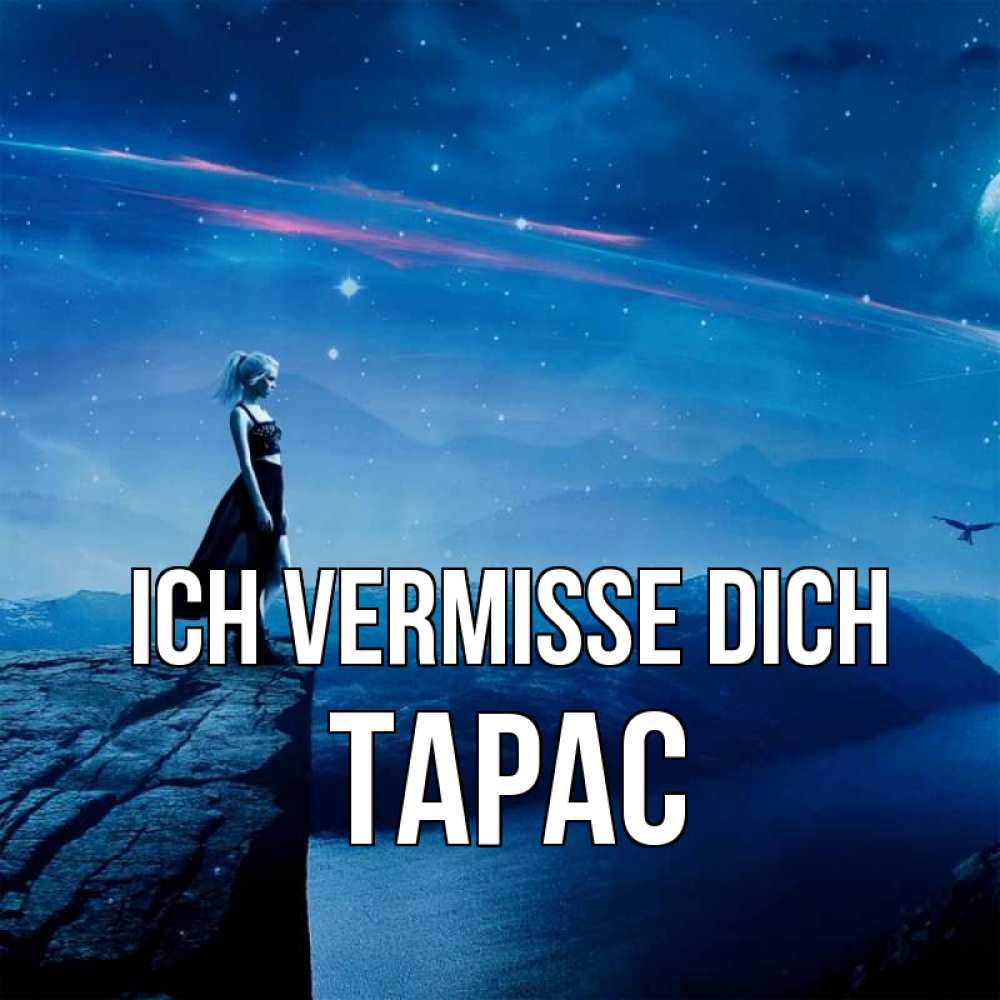 Открытка на каждый день с именем, Тарас Ich vermisse dich одна Прикольная открытка с пожеланием онлайн скачать бесплатно 