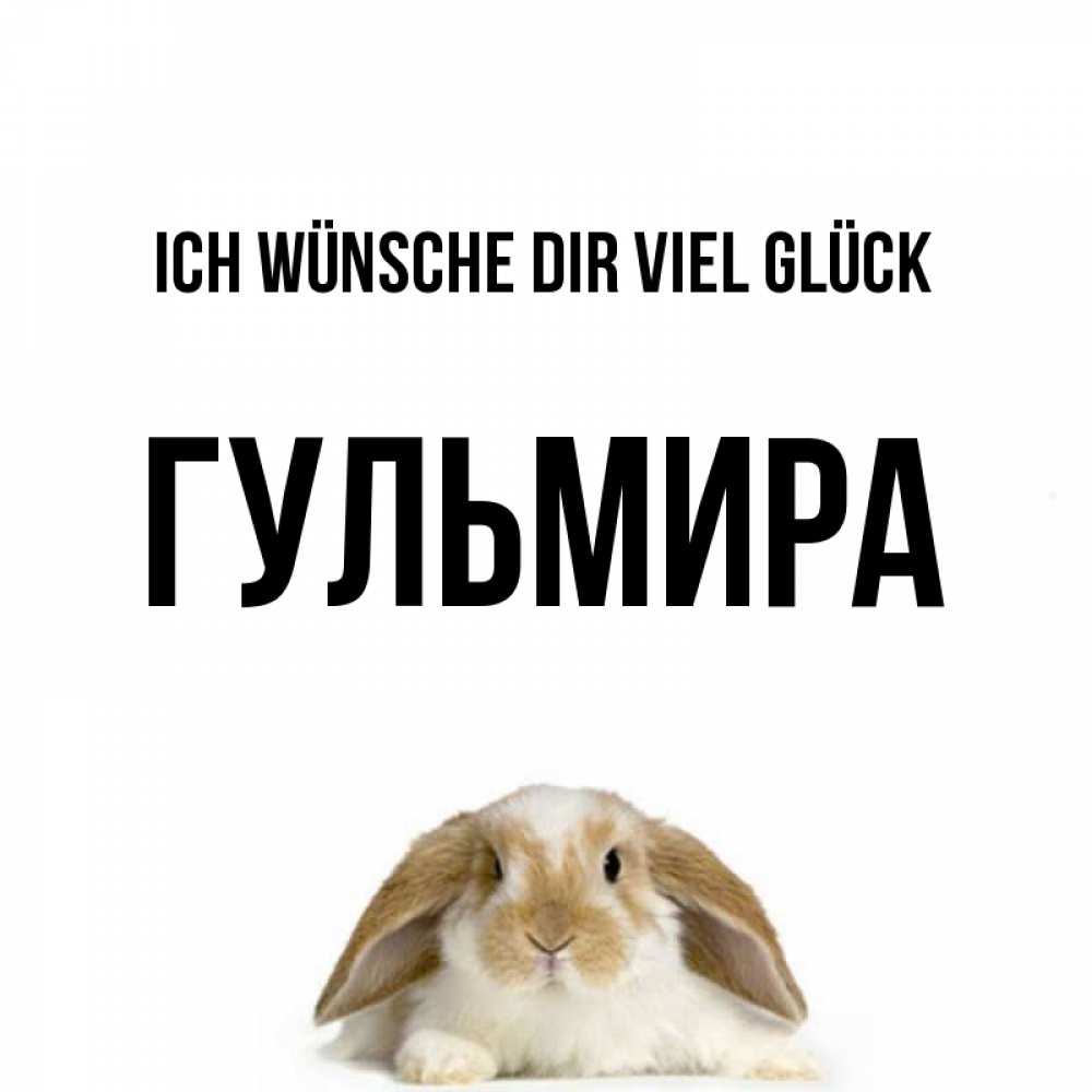 Открытка на каждый день с именем, Гульмира Ich wünsche dir viel Glück открытки с произвольным текстом который можно вставить в открытку и создать ее самостоятельно бесплатно онлайн Прикольная открытка с пожеланием онлайн скачать бесплатно 