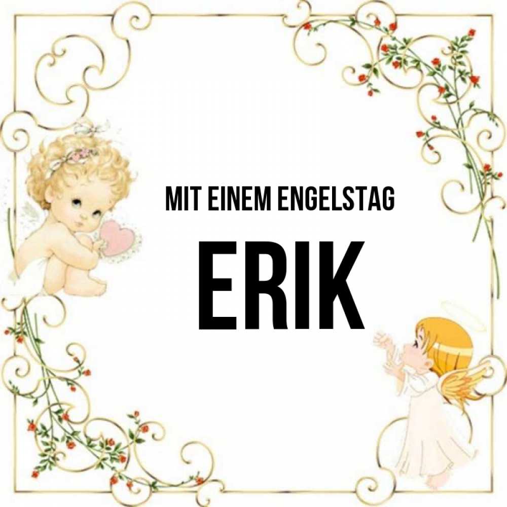 Картинка Mit einem Engelstag, Erik