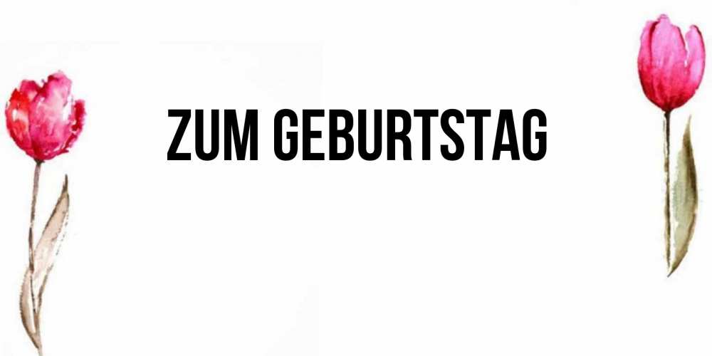 Картинка Zum Geburtstag, 