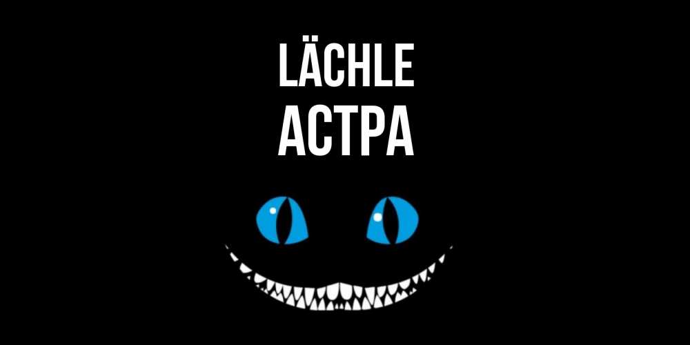 Открытка на каждый день с именем, Астра Lächle кот улыбается Прикольная открытка с пожеланием онлайн скачать бесплатно 