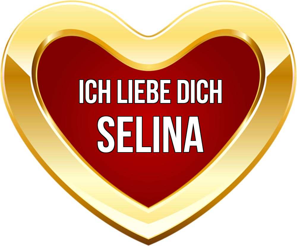 Открытка на каждый день с именем, Selina Ich liebe dich из краски Прикольная открытка с пожеланием онлайн скачать бесплатно 
