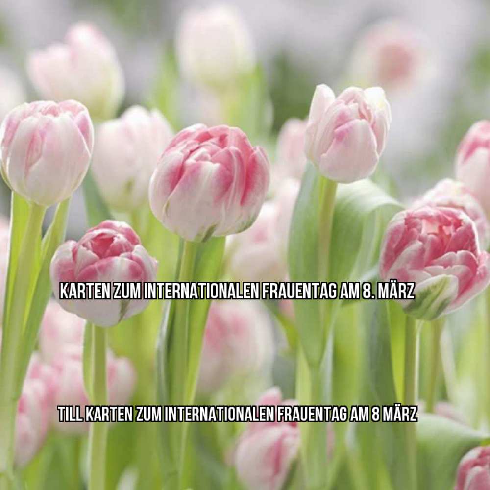Открытка на каждый день с именем, Till Karten zum Internationalen Frauentag am 8. März цветы Прикольная открытка с пожеланием онлайн скачать бесплатно 