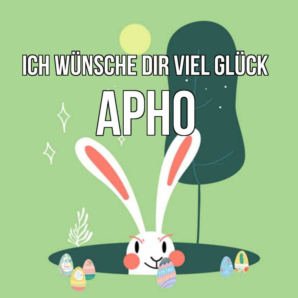 Открытка на каждый день с именем, Арно Ich wünsche dir viel Glück заяц Прикольная открытка с пожеланием онлайн скачать бесплатно 