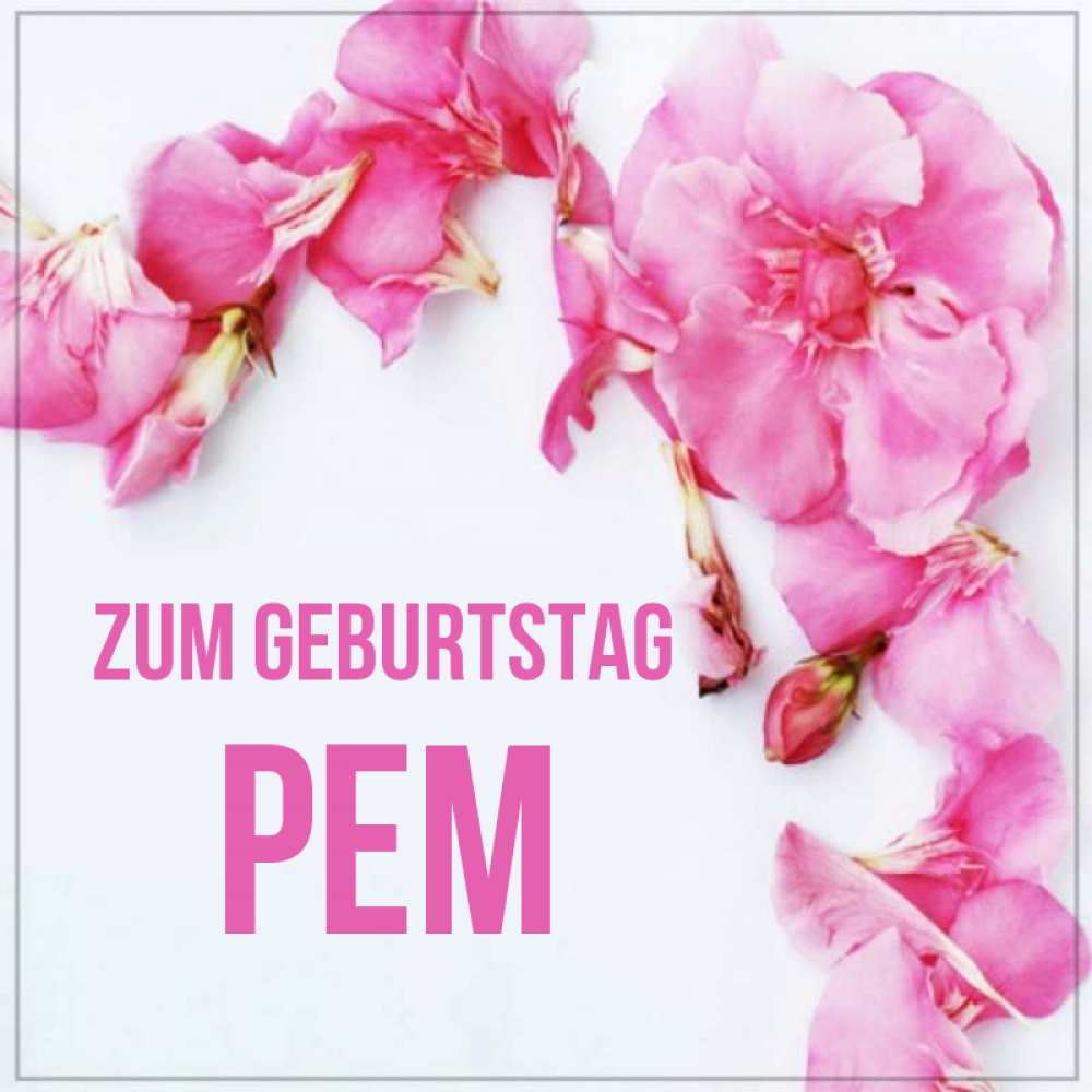 Картинка Zum Geburtstag, Рем