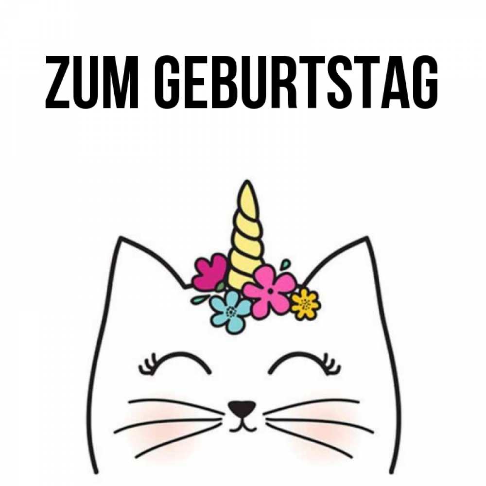 Картинка Zum Geburtstag, 