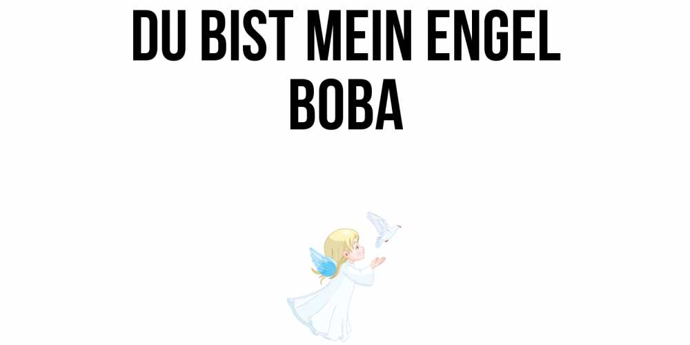 Открытка на каждый день с именем, Вова Du bist mein Engel ангел, голубь Прикольная открытка с пожеланием онлайн скачать бесплатно 