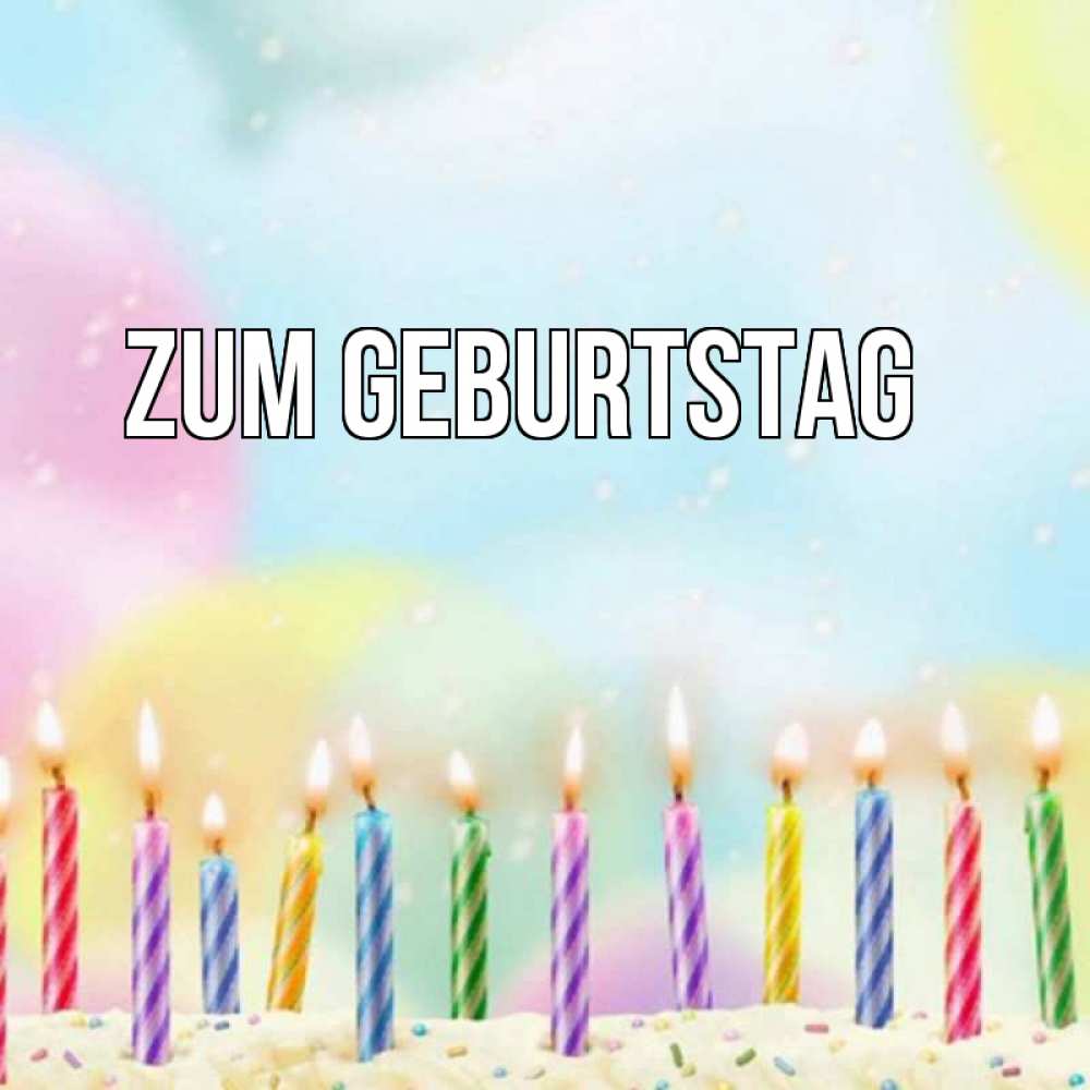 Картинка Zum Geburtstag, 
