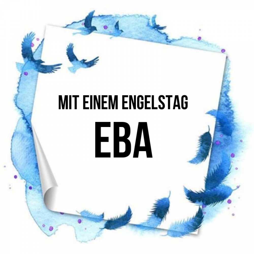 Картинка Mit einem Engelstag, Ева