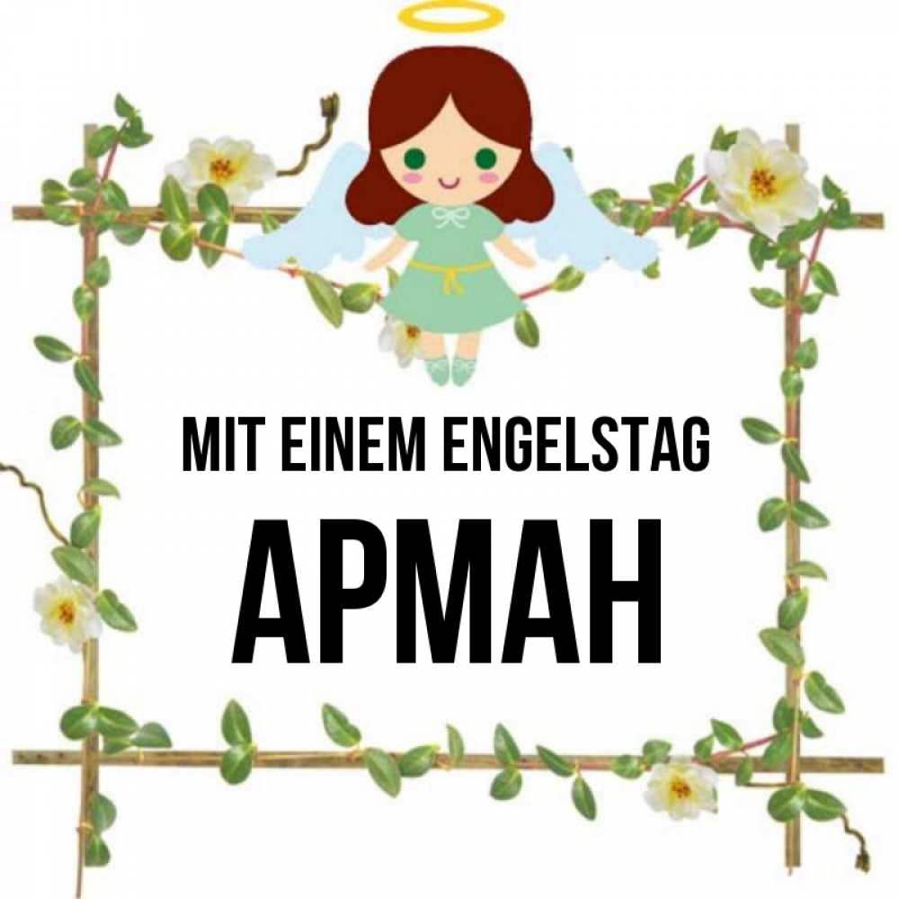 Картинка Mit einem Engelstag, Арман