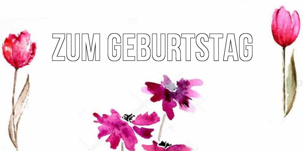 Картинка Zum Geburtstag, 