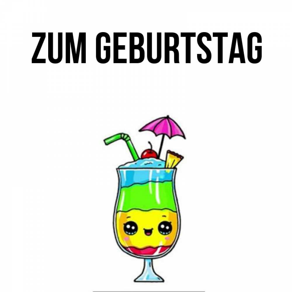 Картинка Zum Geburtstag, 