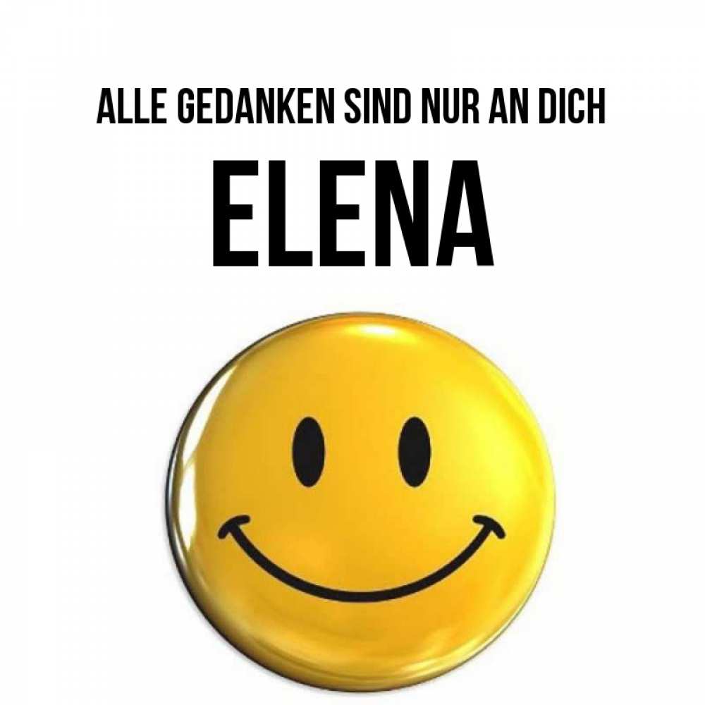 Картинка Alle Gedanken sind nur an dich, Elena
