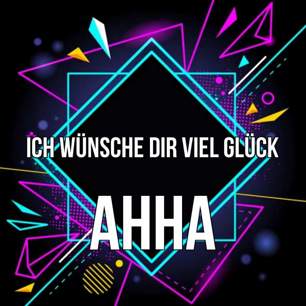 Открытка на каждый день с именем, Анна Ich wünsche dir viel Glück рамочки Прикольная открытка с пожеланием онлайн скачать бесплатно 